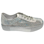 Flip  -  Silver Sparkly Sneakers
