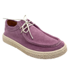 These little lace up moccasins are extremely light weight and oh so soft being made from suede leather. A great alternative to a sneaker. Available in fun colours of mustard and purple.