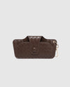 The Louenhide Skittle Sunglass Case is the perfect blend of style and functionality for your everyday eyewear. For ultimate convenience, effortlessly attach to your keys or handbag with the light gold hardware keyring clasp. Without compromising on style, the exterior features a gorgeous vegan leather, while the interior is lined with soft suede material to keep your everyday eyewear protected. Whether it's your favourite sunglasses or your reading glasses, they will stay protected and safe with the secure 