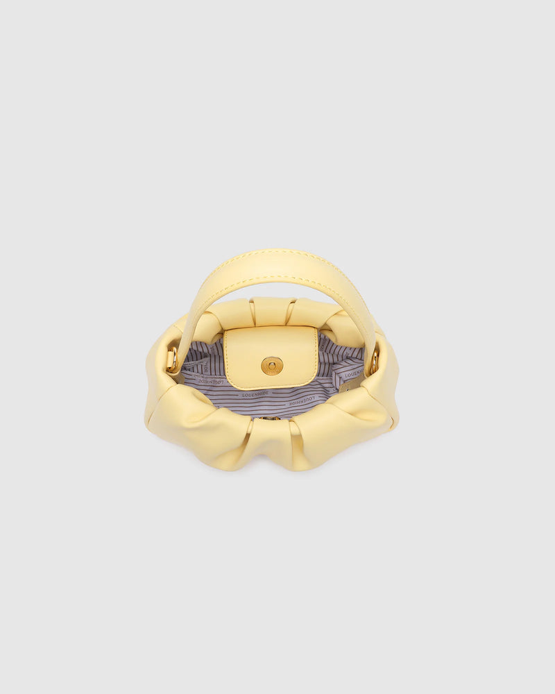 Internal Lining	Polyester Recycled Beige and White Stripe Logo 100% Lining
Handle Height	15-20cm
Shoulder Strap	Detachable 109.5cm Chain Strap
Closure	Magnetic Clasp
Body Material	Polyurethane Vegan Leather 100%
Hardware	Light Gold
Dimensions	W23.5 x H12 x D7cm
Weight	0.28kg