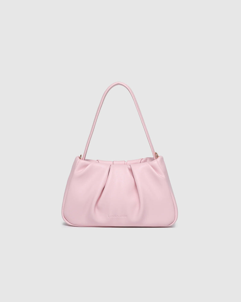 Internal Lining	Polyester Recycled Beige and White Stripe Logo 100% Lining
Handle Height	15-20cm
Shoulder Strap	Detachable 109.5cm Chain Strap
Closure	Magnetic Clasp
Body Material	Polyurethane Vegan Leather 100%
Hardware	Light Gold
Dimensions	W23.5 x H12 x D7cm
Weight	0.28kg