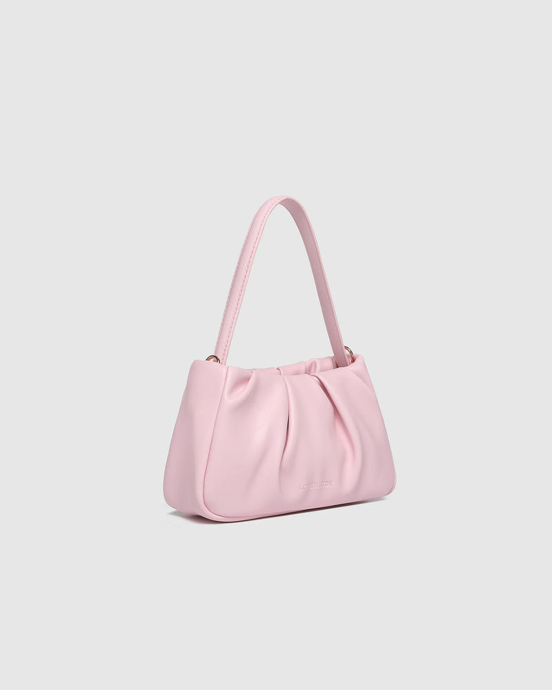 Internal Lining	Polyester Recycled Beige and White Stripe Logo 100% Lining
Handle Height	15-20cm
Shoulder Strap	Detachable 109.5cm Chain Strap
Closure	Magnetic Clasp
Body Material	Polyurethane Vegan Leather 100%
Hardware	Light Gold
Dimensions	W23.5 x H12 x D7cm
Weight	0.28kg