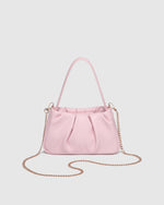 Internal Lining	Polyester Recycled Beige and White Stripe Logo 100% Lining
Handle Height	15-20cm
Shoulder Strap	Detachable 109.5cm Chain Strap
Closure	Magnetic Clasp
Body Material	Polyurethane Vegan Leather 100%
Hardware	Light Gold
Dimensions	W23.5 x H12 x D7cm
Weight	0.28kg