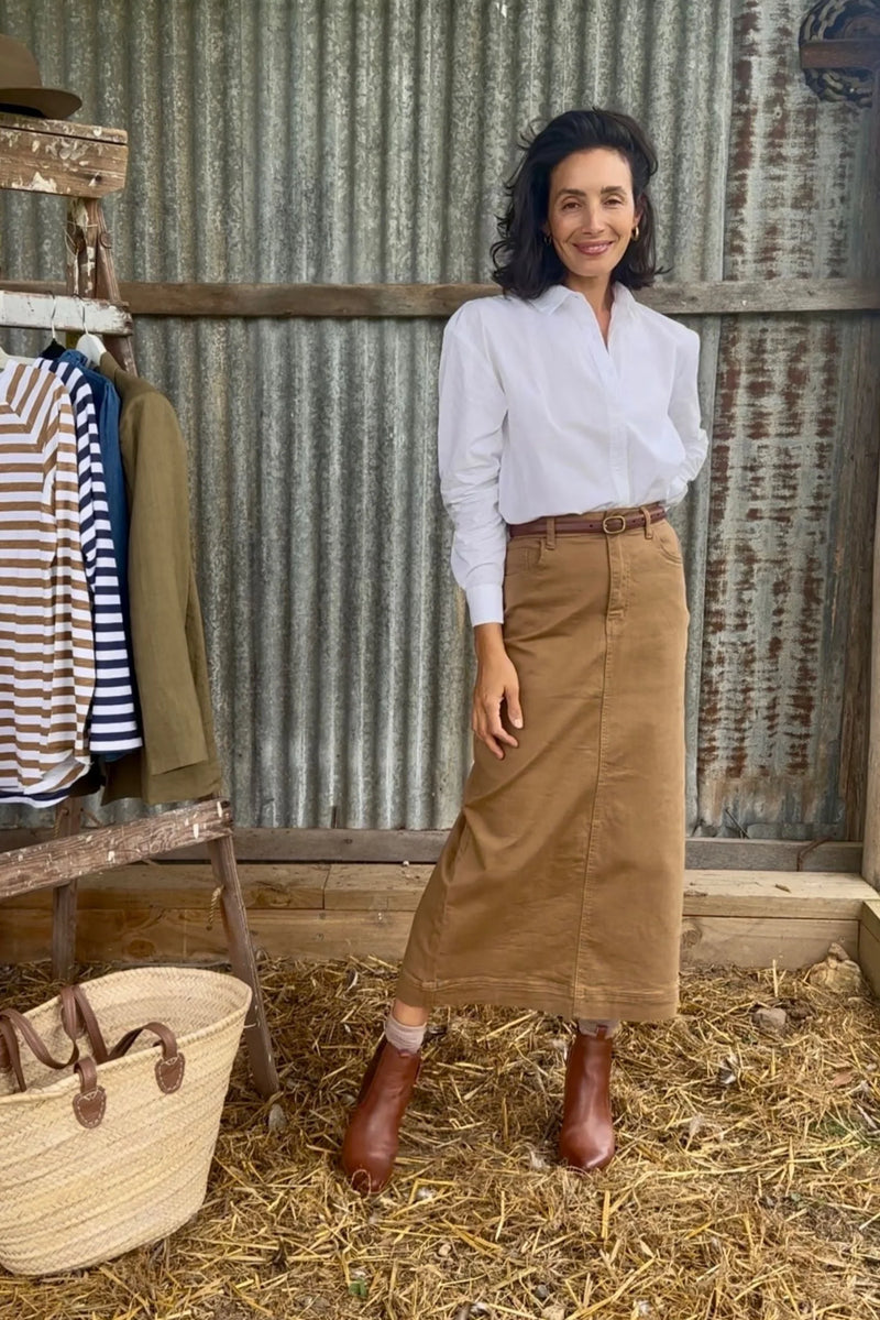 Goondiwindi Cotton  -  Tobacco skirt