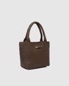 Internal Features	Base Plate
Handle Height	14cm and Falls Flat on Body
PU Strap	Adjustable and Detachable 99-114cm PU Strap
Closure	Magnetic Clasp
Body Material	Polyurethane Vegan Leather 100%
Hardware	Light Gold
Dimensions	W21 x H20 x D8cm
Weight	0.55kg