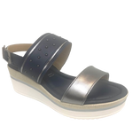 aurora sundowner wedge navy and gun