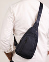 Louenhide Boyd Nylon Sling Bag is an on-trend unisex sling bag designed with both style and functionality in mind. Navy