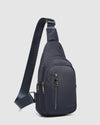 Louenhide Boyd Nylon Sling Bag is an on-trend unisex sling bag designed with both style and functionality in mind. Navy