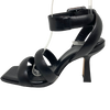Carrano Ankle Strap Heels  -  Black