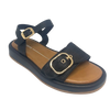 granada black sandal, PU, Los Cabos, adjustable front