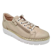 jose saenz spanish sneakers beige gold