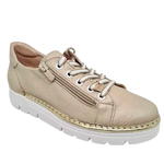 jose saenz spanish sneakers beige gold