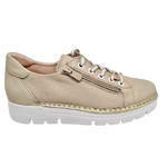 jose saenz spanish sneakers beige gold