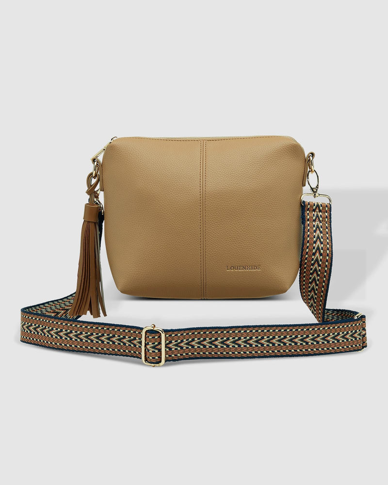 The Louenhide Kasey Ezra Crossbody Bag is a classic women’s everyday bag with elevated style. Designed in a soft and slouchy design, this casual crossbody bag is a smaller take on our best-selling Daisy Crossbody Bag. Secure your favourite products in either the zip pocket, the two slip pockets or in the interior compartment for your bigger items such as sunglasses, purse and phone with ease.
