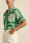 The pixel top is a celebration of clean lines and elevated details. The concealed placket and crisp collar balance ease with modern polish.

100% linen
concealed button placket for a seamless finish
zk exclusive coffee collage print
printed collar and subtle side splits for flattering aesthetic
relaxed off-the-body fit
designed to pair with the gesture pant for co-ord styling
perfect for holiday or everyday wear