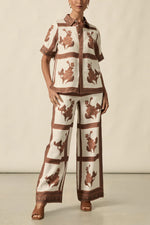 100% linen
concealed button placket for a seamless finish
zk exclusive coffee collage print
printed collar and subtle side splits for flattering aesthetic
relaxed off-the-body fit
designed to pair with the gesture pant for co-ord styling
perfect for holiday or everyday wear