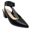 <p>Rashell is a shoe that deserves a place in your wardrobe. A versatile and classic mid heel, with a gentley pointed toe that gives width to the foot where it is needed, the ankle strap adds a feminie touch. A shoe for the office and beyond.</p> <p>Mollini</p>