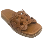 rory tan leather slide django and juliette