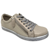 German-designed, all-day sneakers that are both lace-up and zipped for easy wearing. &nbsp;With an extra pair of laces, grey rubbed sole and removable insole for those with orthotics, these are a must-have for those looking for style and practicality.&nbsp;