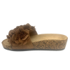 los cabos slide with flower detail colour truffle