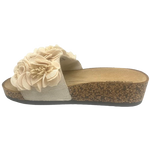 los cabos flower slide colour natural
