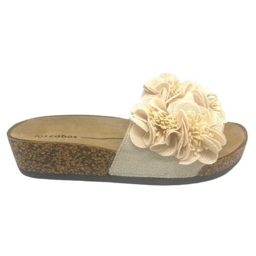 los cabos flower slide colour natural
