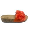 los cabos slide with flower detail colour tango