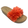los cabos slide with flower detail colour tango