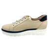 Super comfortable and gorgeous! These sleek leather sneakers are made in Spain, have an easy access zip entry and are versatile combination of colours and pattern. Wear them with your dress, skirt, pants or shorts and you'll look fabulous season after season&nbsp;