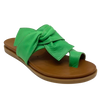 ou'll be destined for comfort in these moulded sole thongs. A soft leather upper in tan will have you happily slipping into these every day.