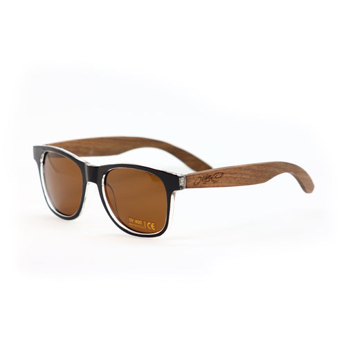 MRV BLACKPOINT POLARIZED - BROWN  Eco Friendly bamboo and walnut Authentic oversized classic retro design High quality scratch resistant HD lenses Australian UV400 approved Australian certified category 3 Comes with MRV foldaway hard case.