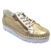 Super comfortable and gorgeous! These sneakers are made in Spain, have an easy access zip entry and a silver trim. Wear them with your dress, skirt, pants or shorts and you'll look fabulous all summer! Removable foot bed for your orthotic.