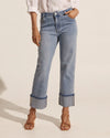 Cropped cuffed and chic best describes the Journey. Cut in soft stretch denim this jean feels magic to wear. Sitting slightly high-waisted and cropped to low-calf these jeans will quickly establish themselves as firm favourites. The Journey is our best-selling jean with just a small refresh in it’s details.