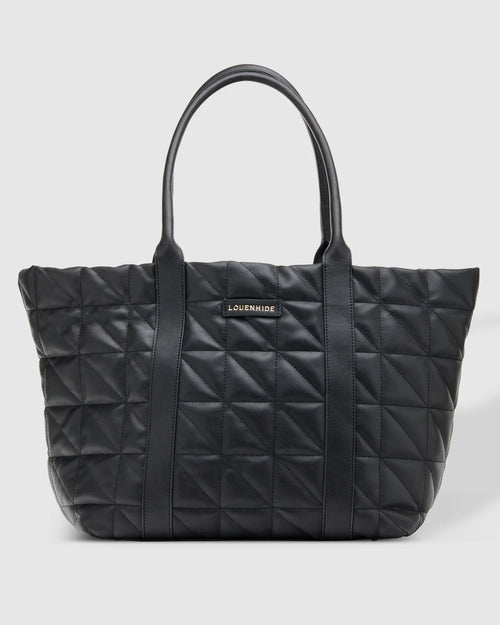 The Louenhide Toronto Black Puffer Tote Bag is a must-have for anyone who wants a stylish and practical way to carry their essentials to work, gym or university. 